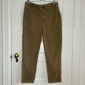 Madewell The Perfect Vintage Straight Workwear Pant Size 29